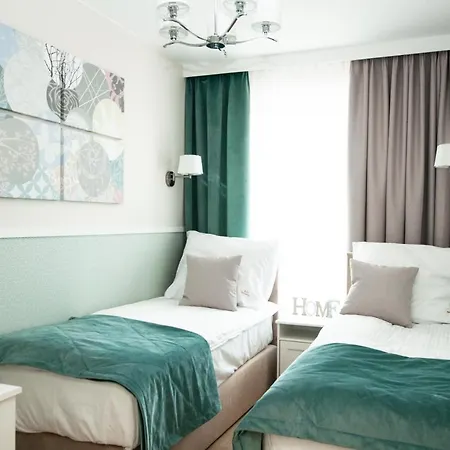 Komfortowy Pastelowy - 2 Sypialnie Lägenhet