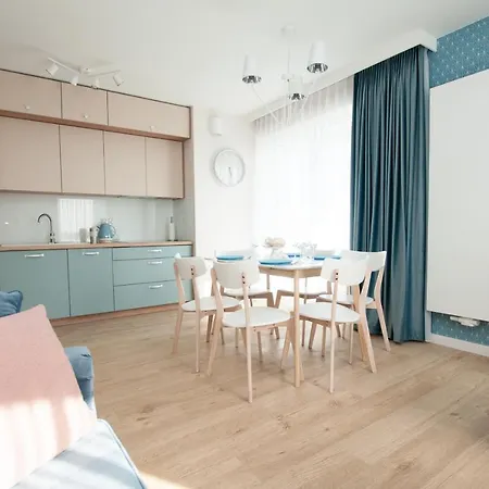 Lägenhet Komfortowy Pastelowy - 2 Sypialnie Kołobrzeg